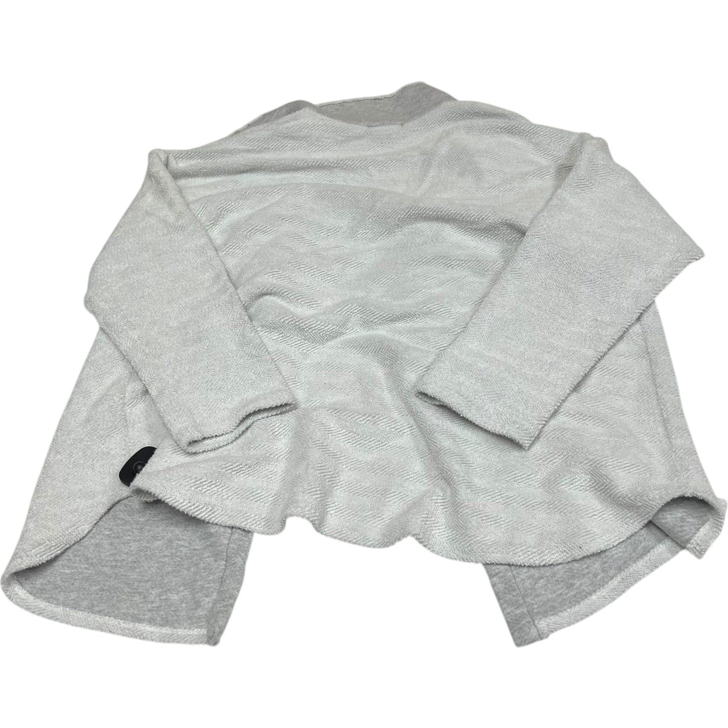 Jacket Shirt By Sunland 17 In Grey, Size: L