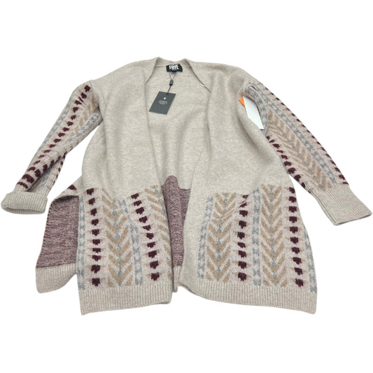 Sweater Cardigan Designer By Frye In Purple, Size: S