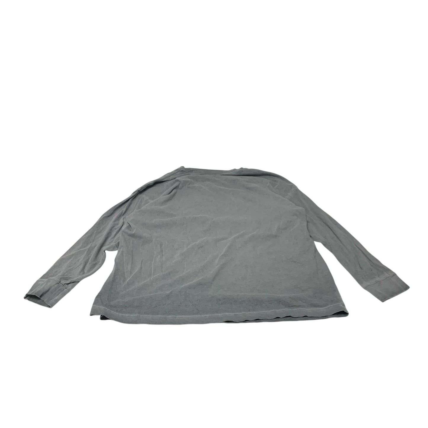 Top Long Sleeve By Pink In Grey, Size: Osfm