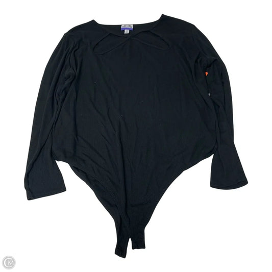 Bodysuit By Future Collective In Black, Size: 2x