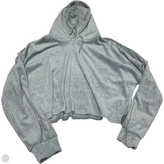 Sweatshirt Hoodie By Juicy Couture In Blue, Size: L