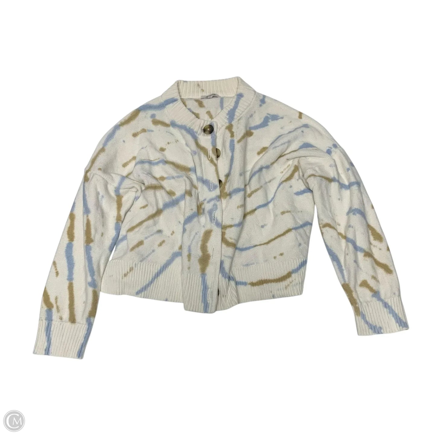 Sweater Cardigan By Madewell In Cream, Size: Xxl