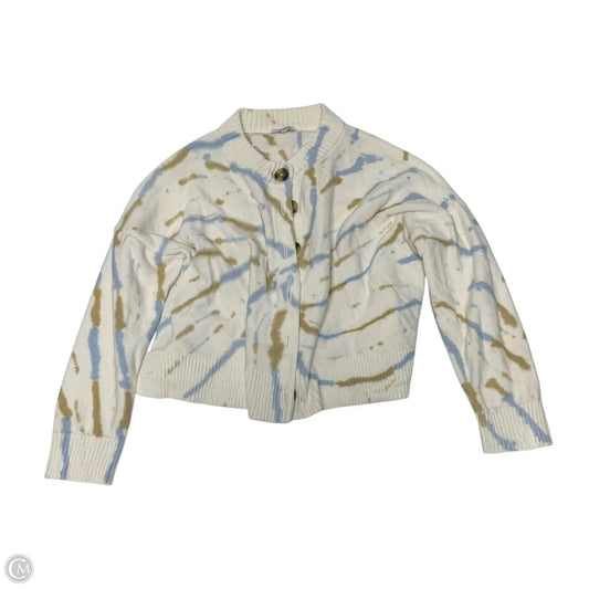 Sweater Cardigan By Madewell In Cream, Size: Xxl