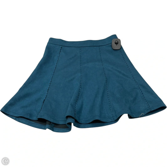 Skirt Mini & Short By Alya In Blue, Size: S