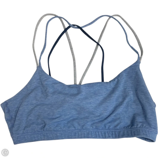 Athletic Bra By Gapfit In Blue, Size: Xl
