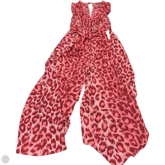 Jumpsuit Designer By Kate Spade In Pink, Size: S