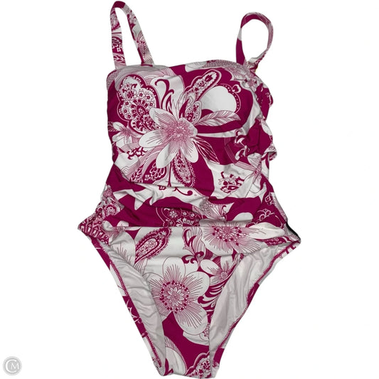 Swimsuit By Cmb In Pink & White, Size: S