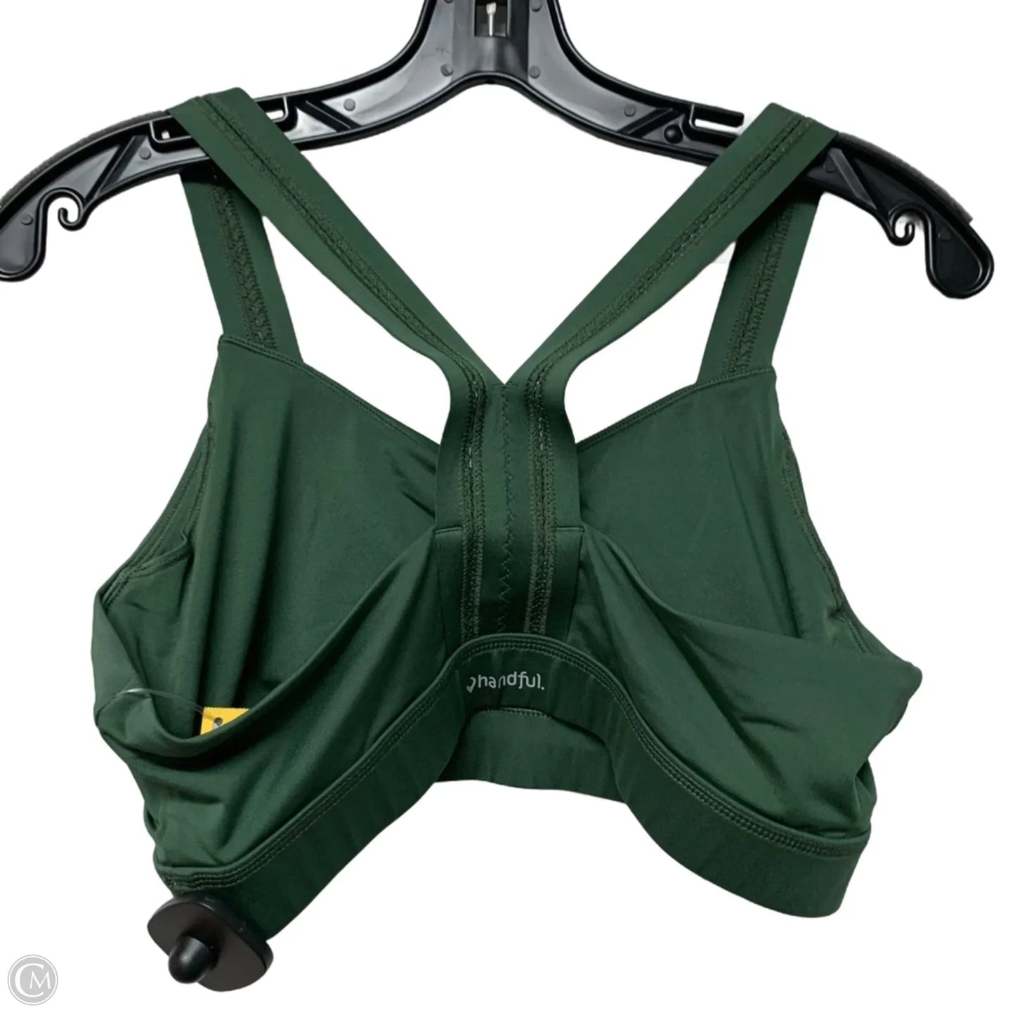 Athletic Bra By Handful In Green, Size: L