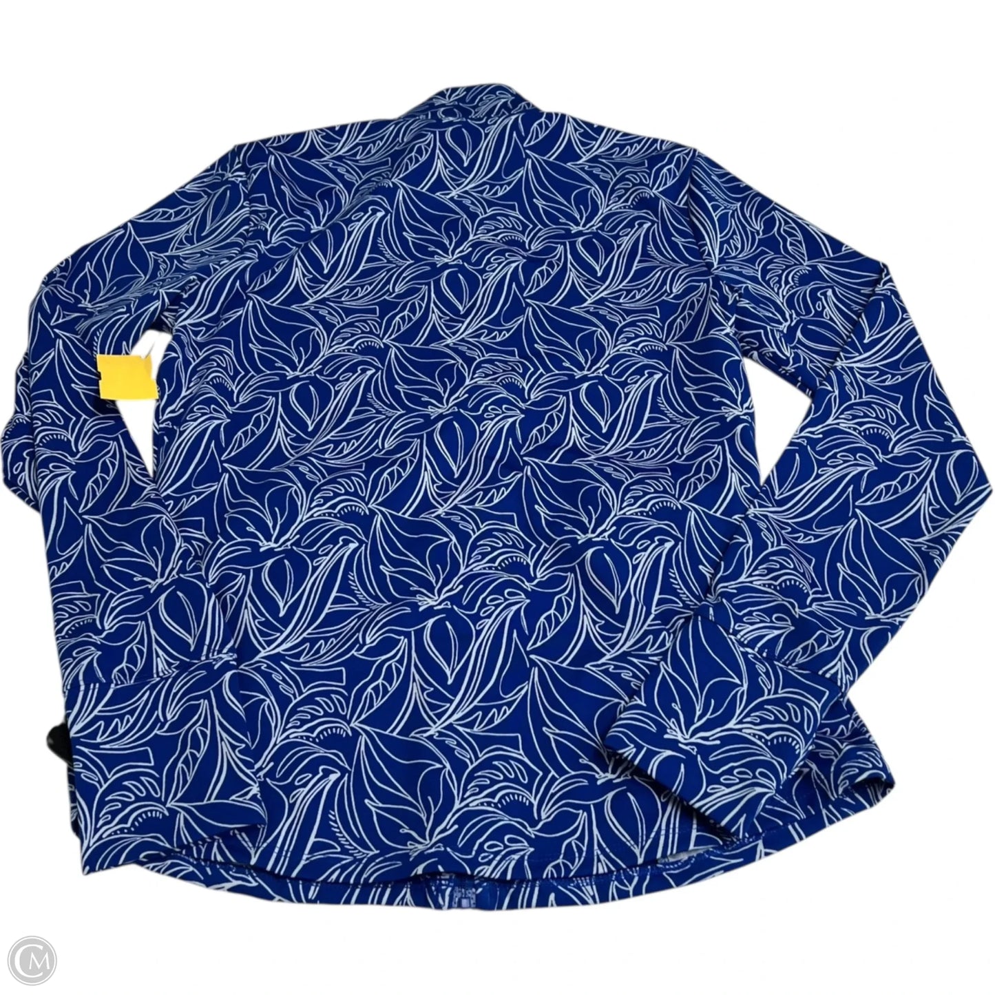 Athletic Jacket By Tommy Bahama In Blue & White, Size: S