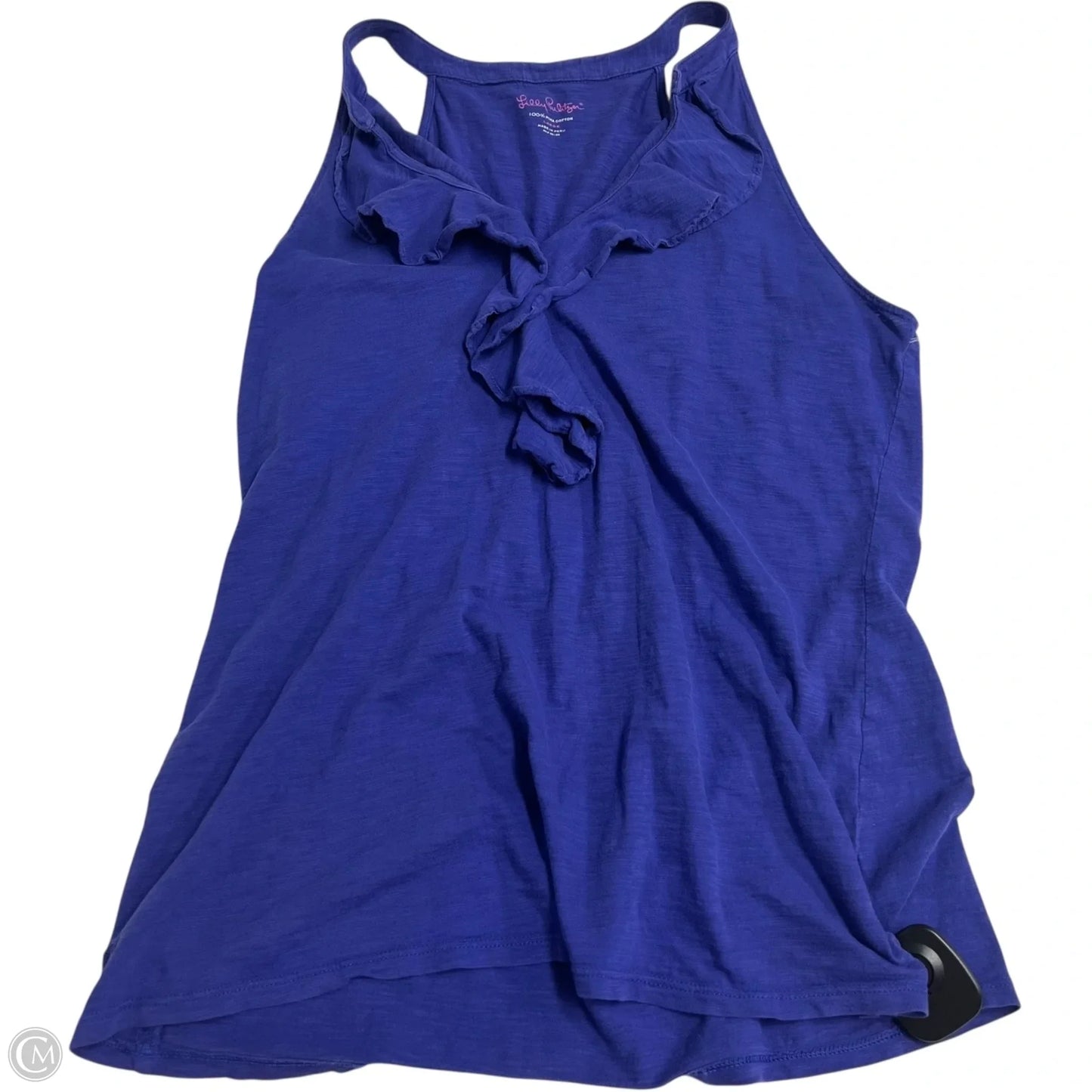 Top Sleeveless Designer By Lilly Pulitzer In Purple, Size: L