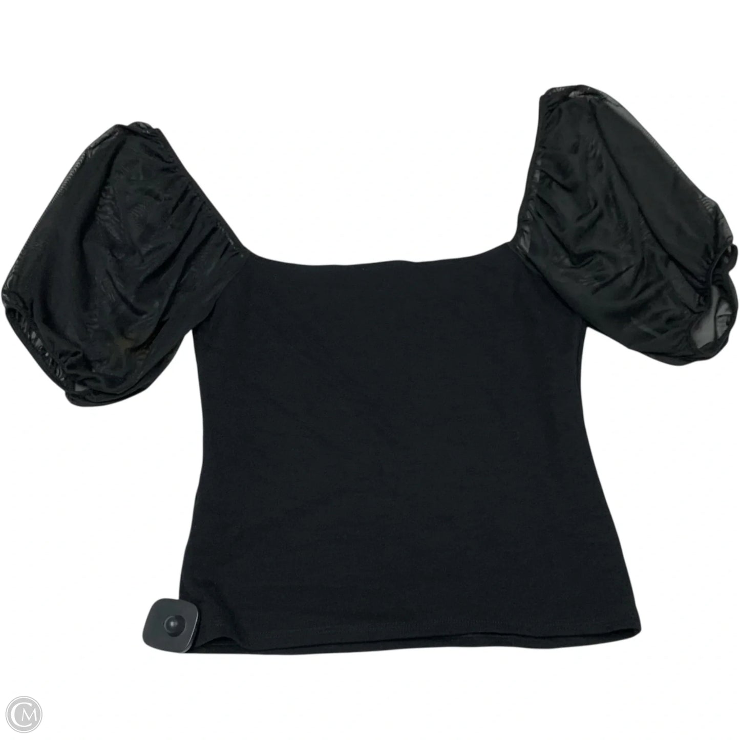 Top Short Sleeve By Free People In Black, Size: S