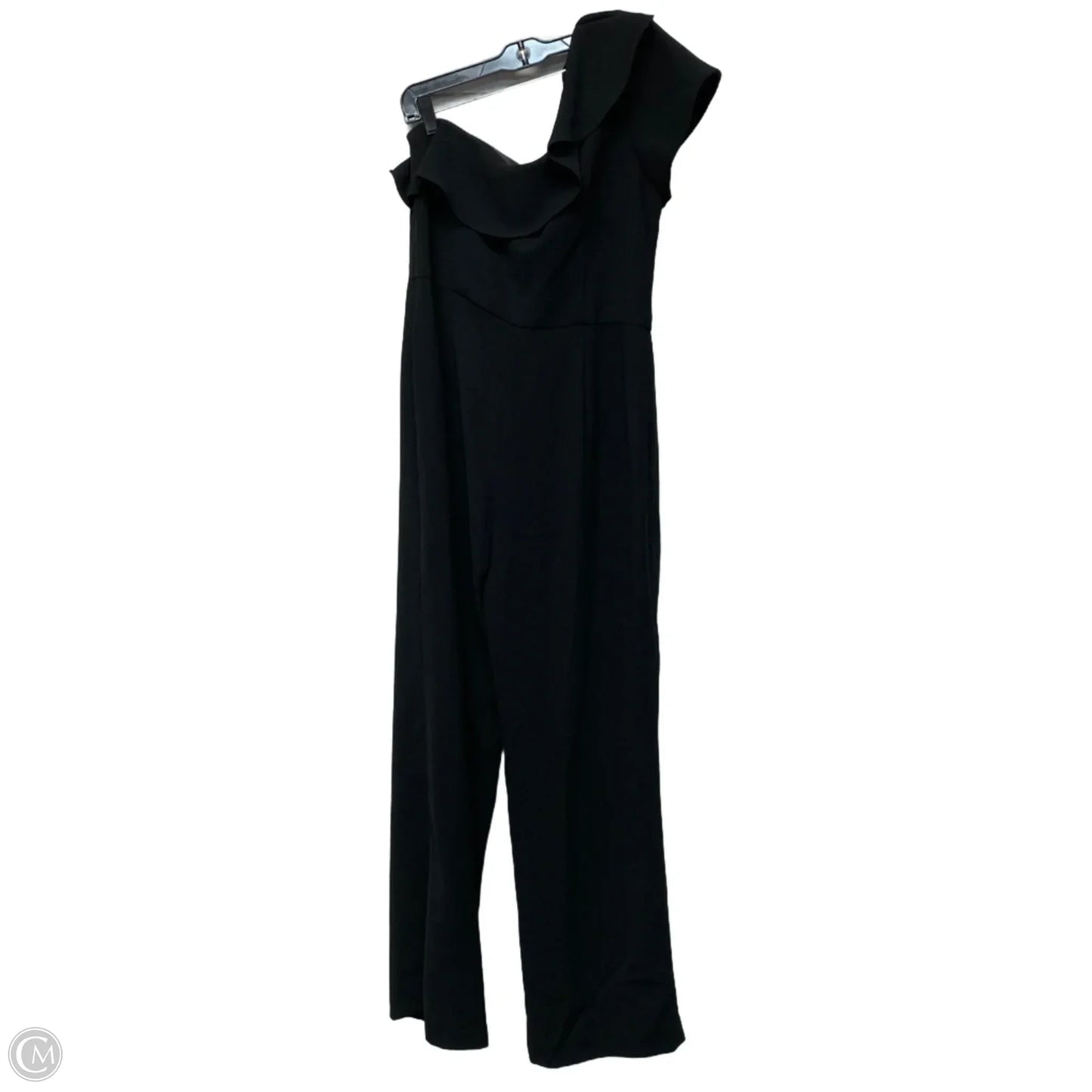 Jumpsuit By Monique Lhuillier In Black, Size: L