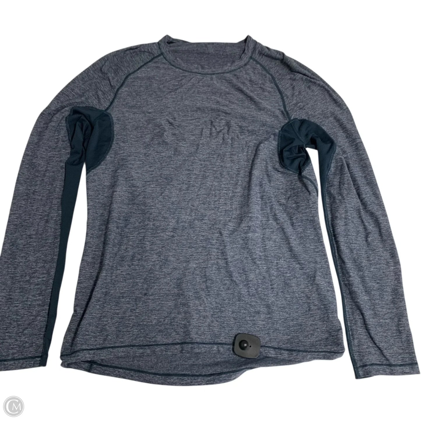 Athletic Top Long Sleeve Crewneck By Lululemon In Blue, Size: Xl