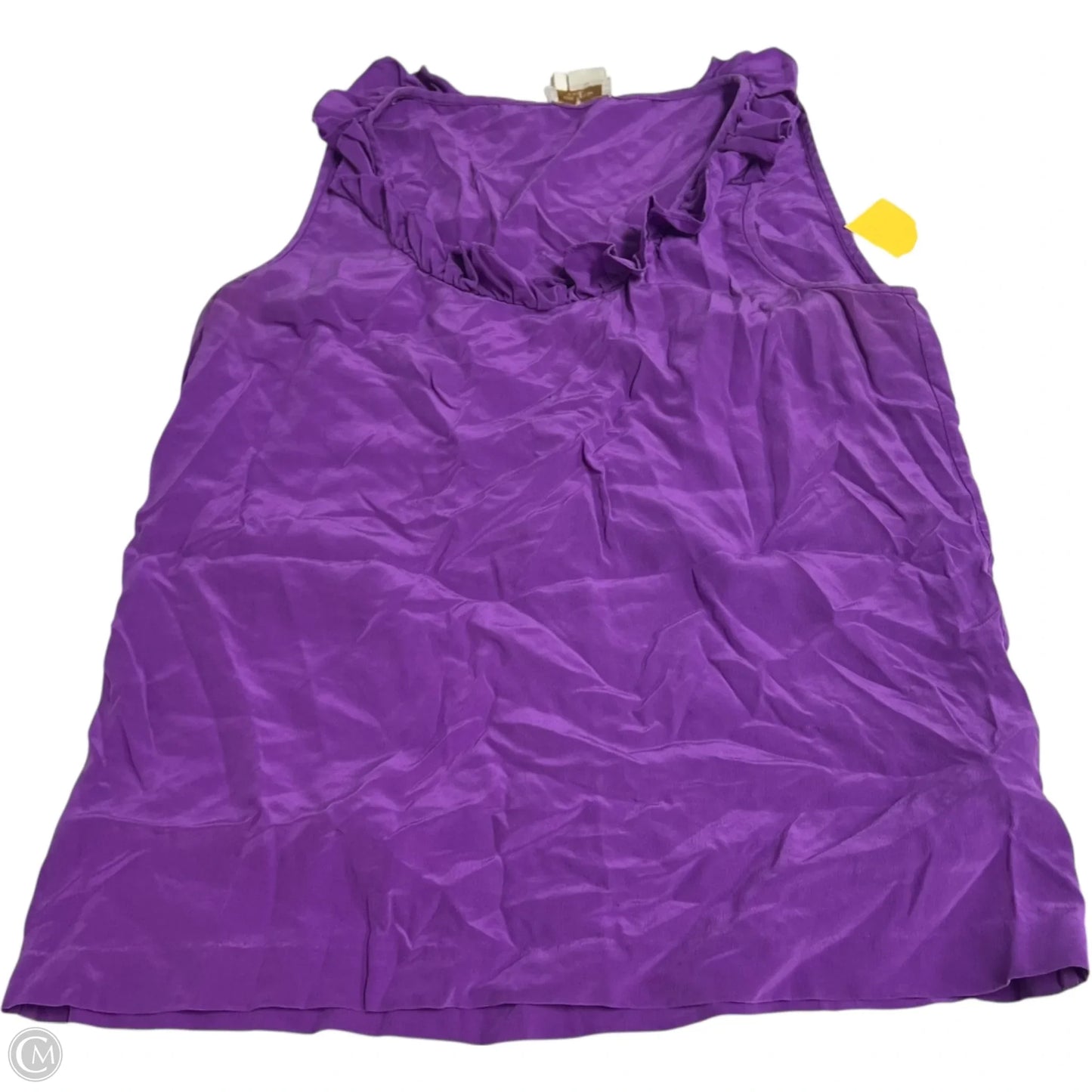 Top Sleeveless Designer By Kate Spade In Purple, Size: S