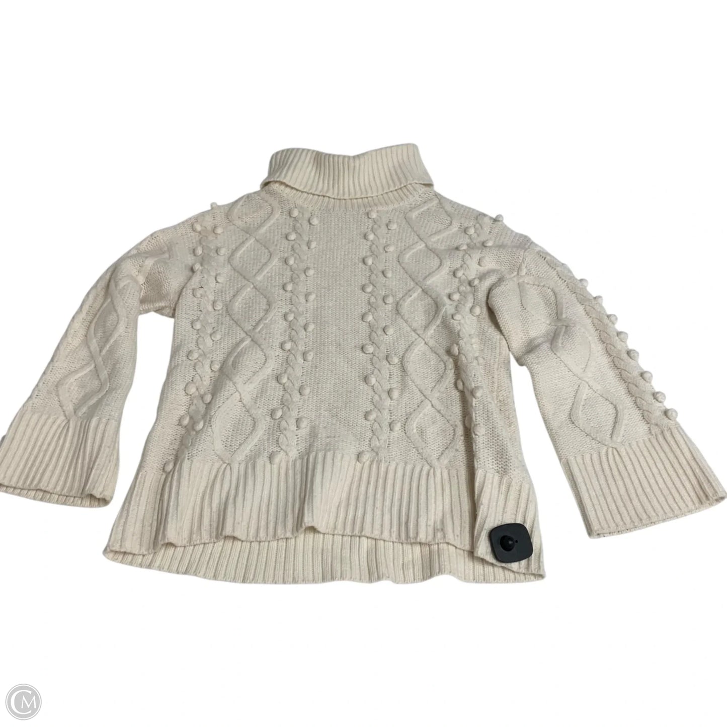 Sweater Designer By Kate Spade In Cream, Size: M