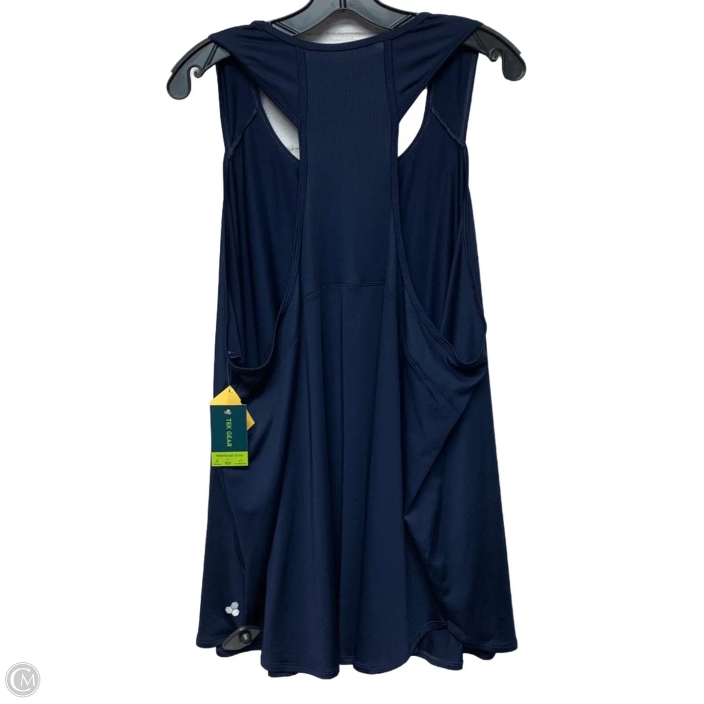 Athletic Tank Top By Tek Gear In Navy, Size: 3x