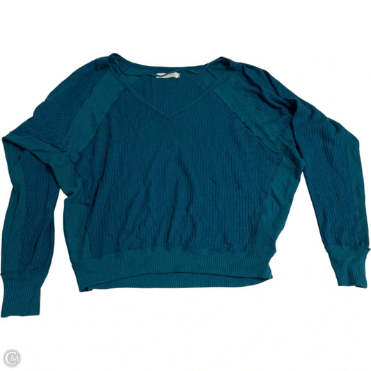 Top Long Sleeve By We The Free In Blue, Size: M