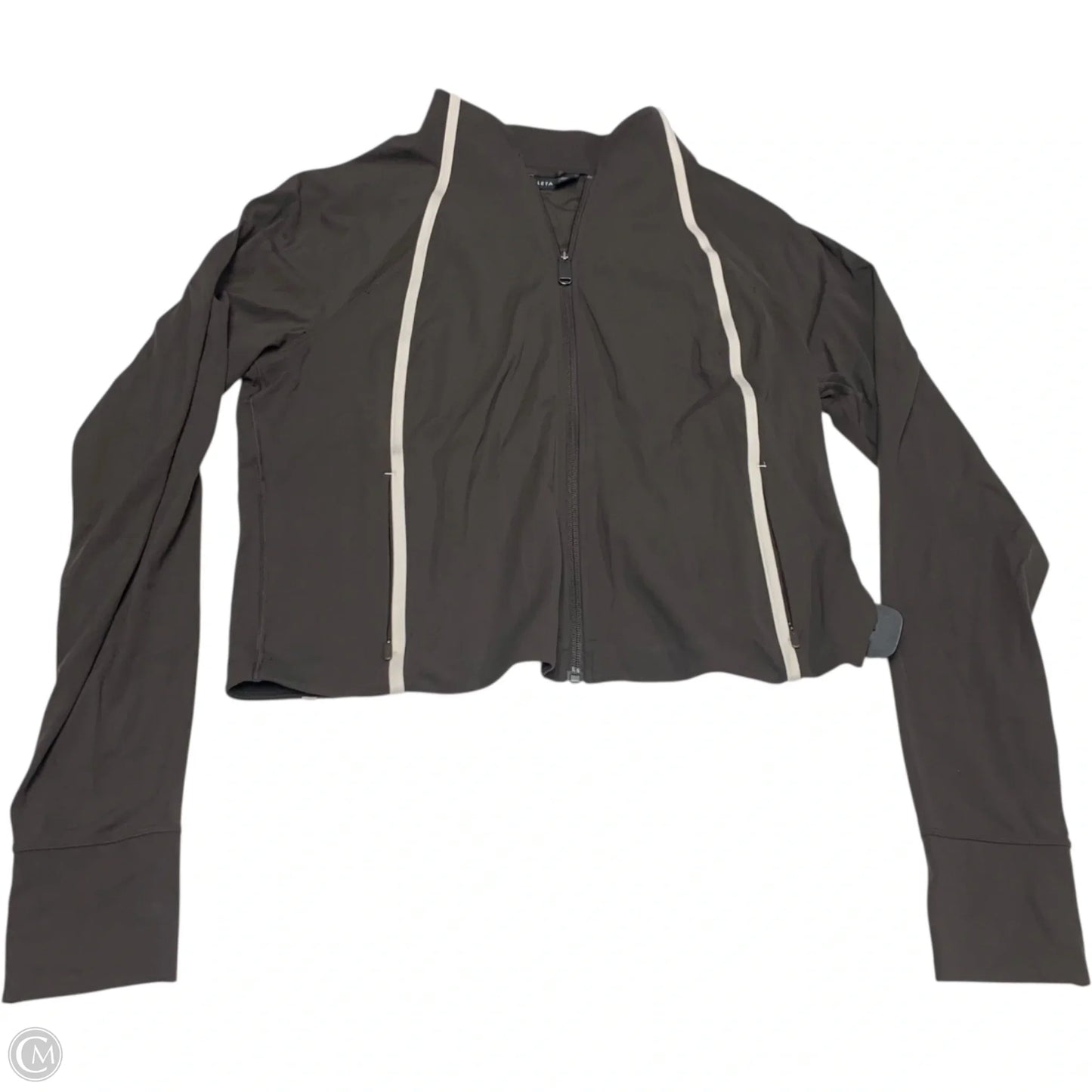 Athletic Jacket By Athleta In Brown, Size: Xl