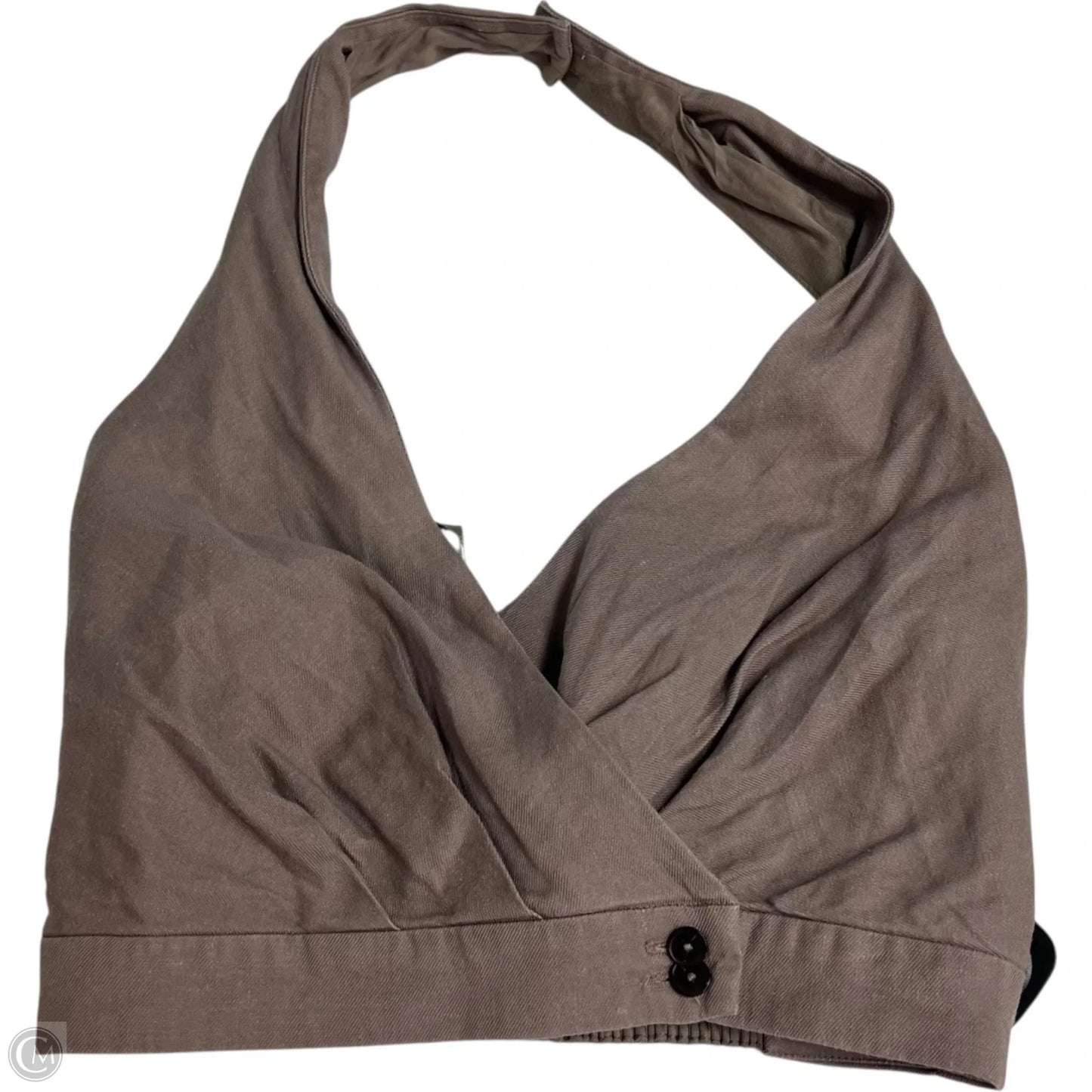 Top Sleeveless By Maeve In Taupe, Size: Xxs