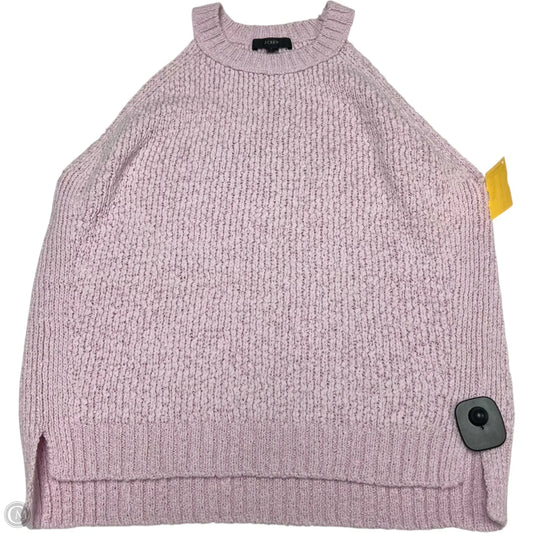 Vest Sweater By J. Crew In Pink, Size: L