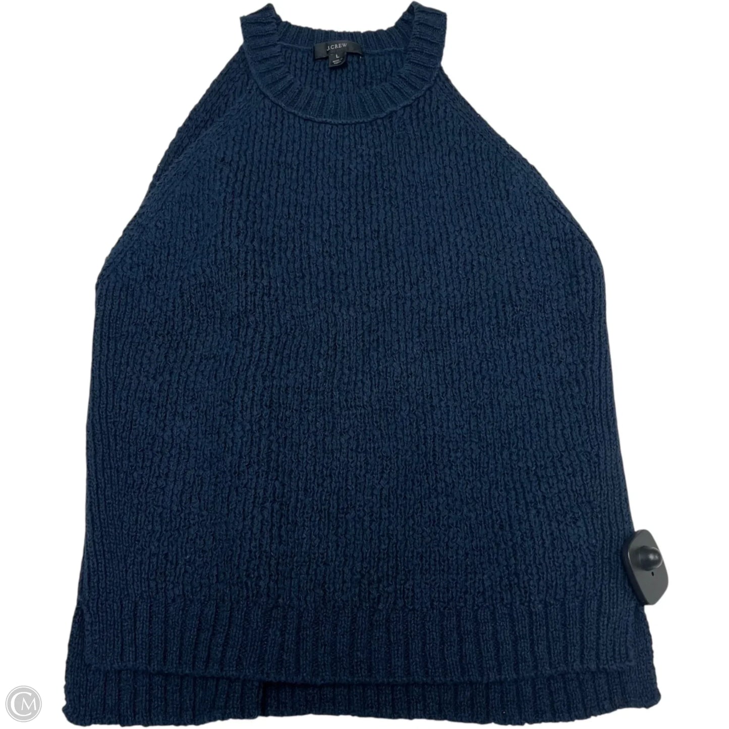Vest Sweater By J. Crew In Navy, Size: L