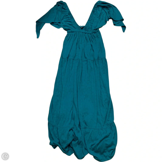 Dress Casual Maxi By Free People In Teal, Size: Xs