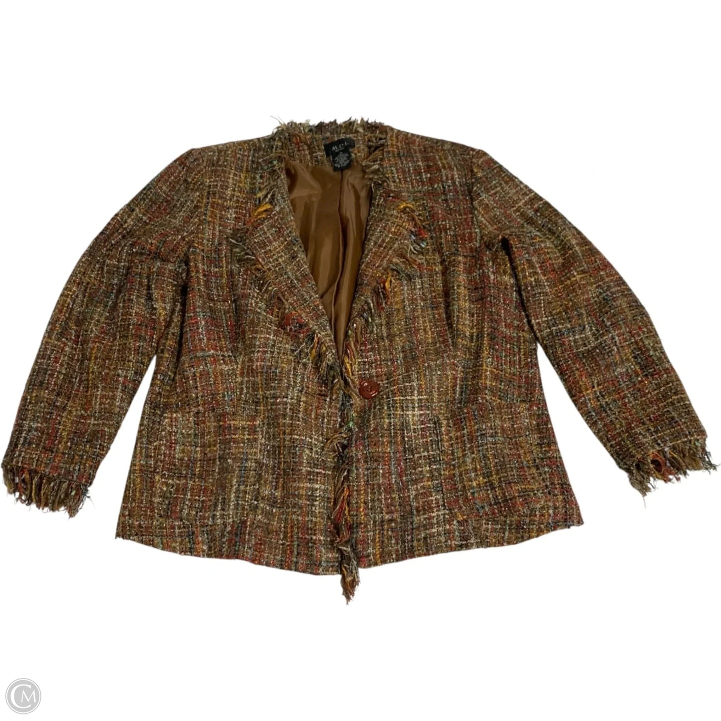 Blazer By mdl new york In Orange, Size: L