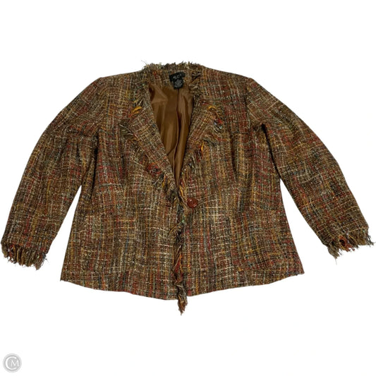 Blazer By mdl new york In Orange, Size: L