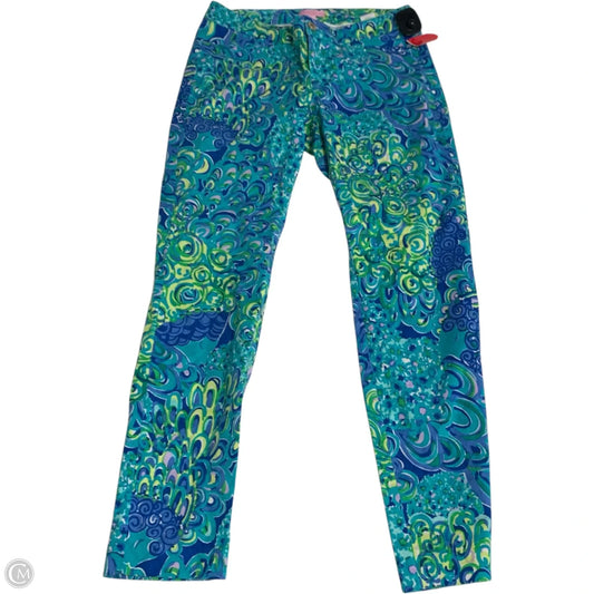 Pants Designer By Lilly Pulitzer In Blue & Green, Size: S