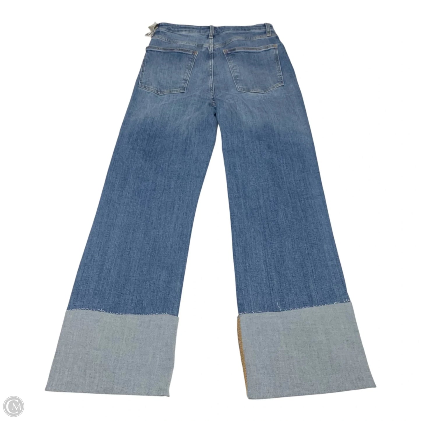 Jeans Wide Leg By Pilcro In Blue Denim, Size: 10l