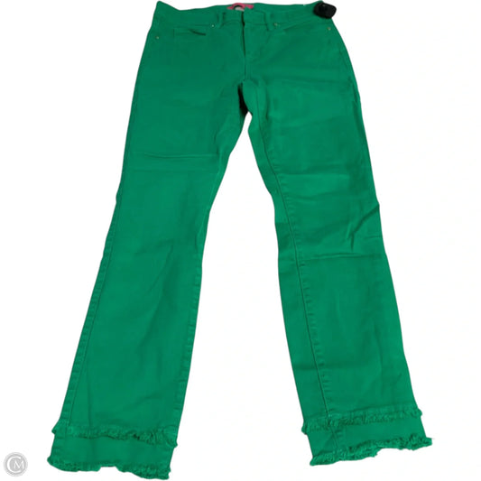 Jeans Designer By Lilly Pulitzer In Green Denim, Size: M