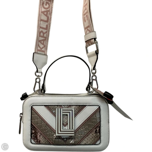 Crossbody Designer By Karl Lagerfeld, Size: Small
