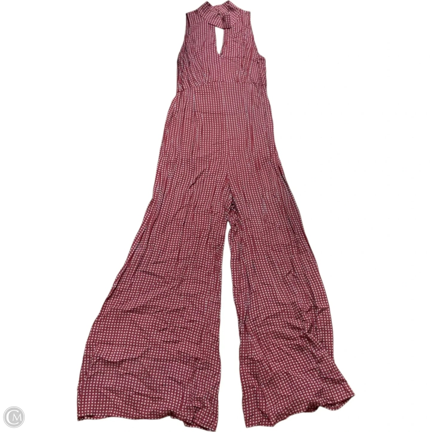 Jumpsuit By Maeve In Red & White, Size: S