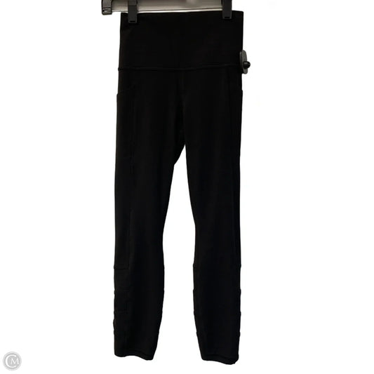 Athletic Leggings By Athleta In Black, Size: Xxsp