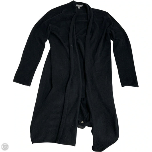 Sweater Cardigan Designer By Neiman Marcus In Black, Size: L