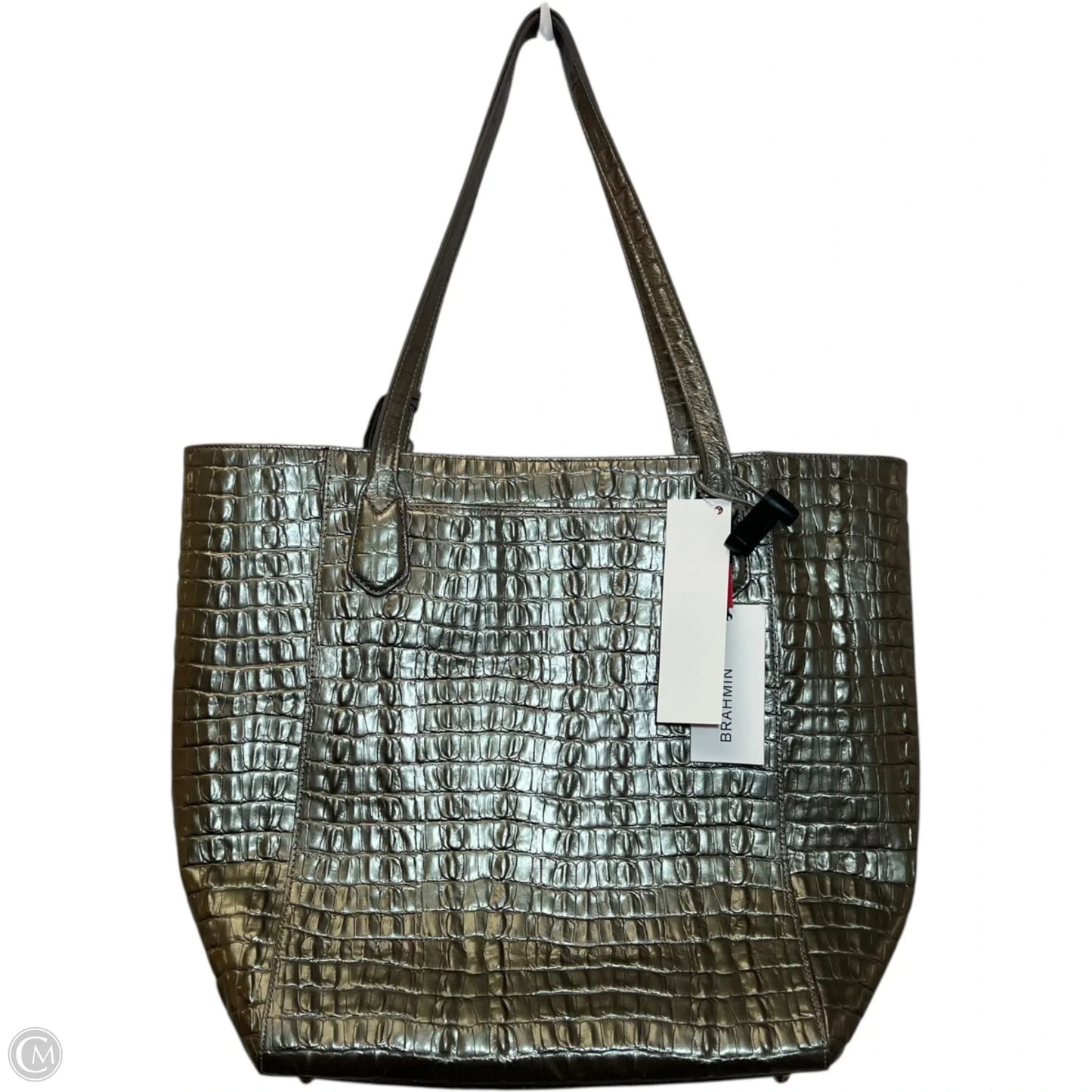 Tote Designer By Brahmin, Size: Large