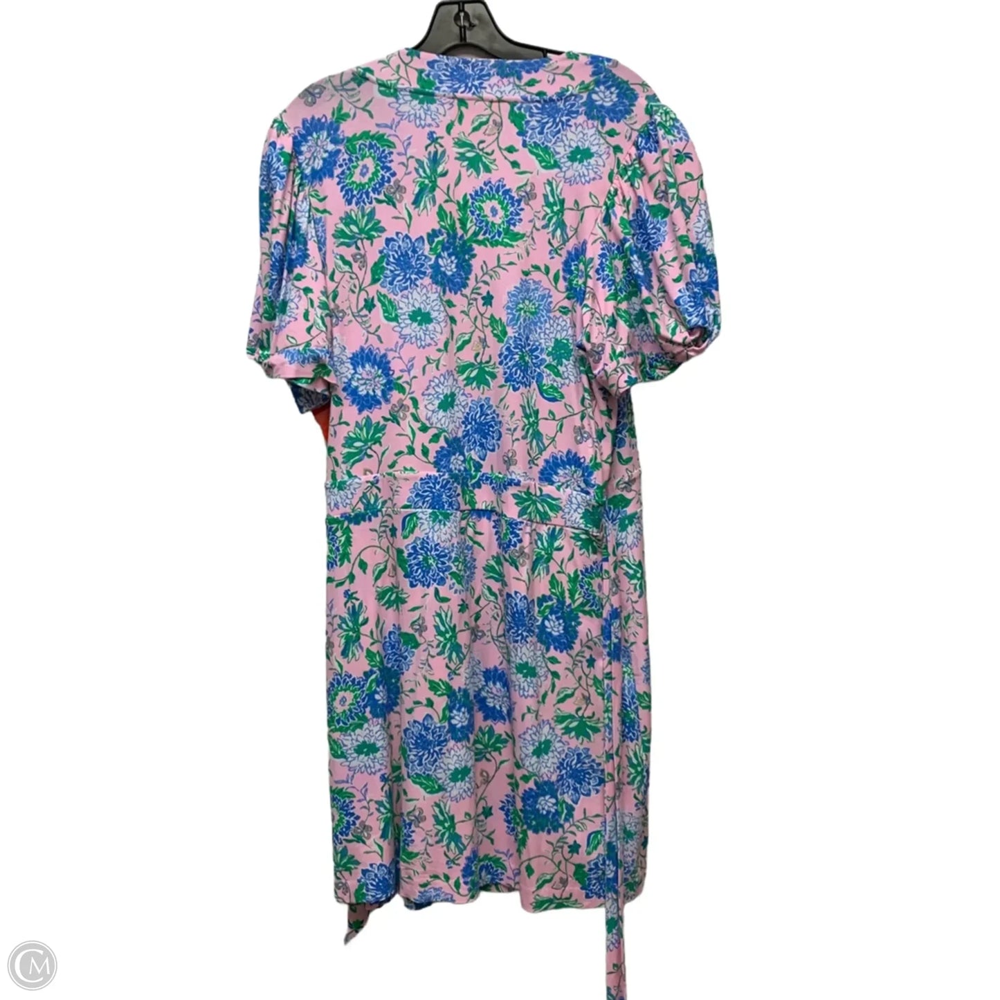 Romper Designer By Lilly Pulitzer In Blue & Pink, Size: Xl