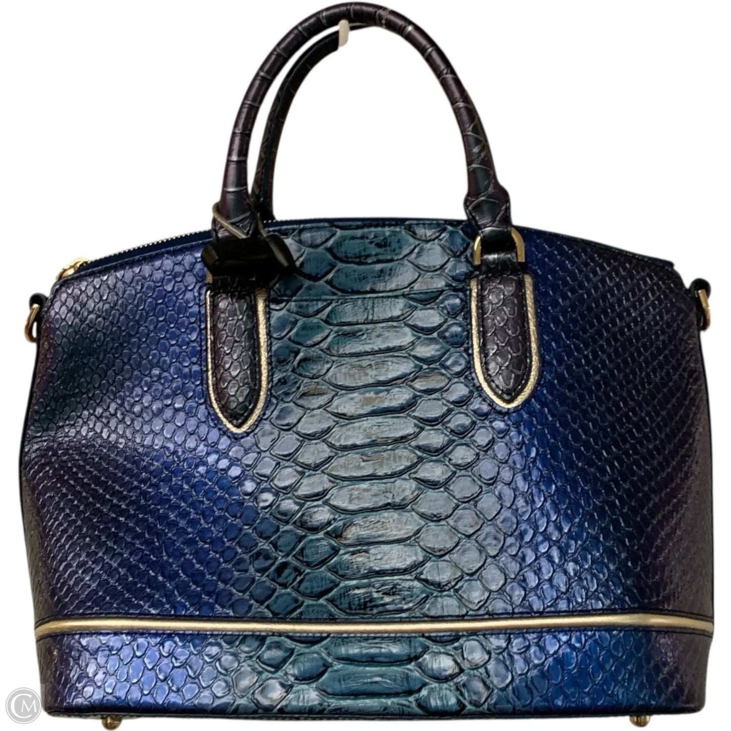 Handbag Designer By Brahmin, Size: Large