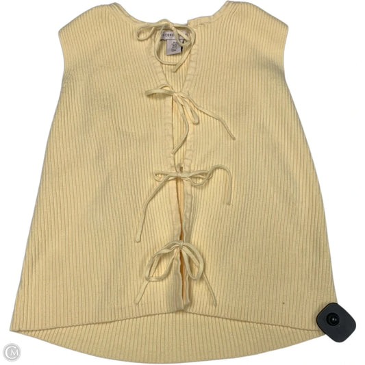 Vest Sweater By Sincerely Jules In Yellow, Size: M