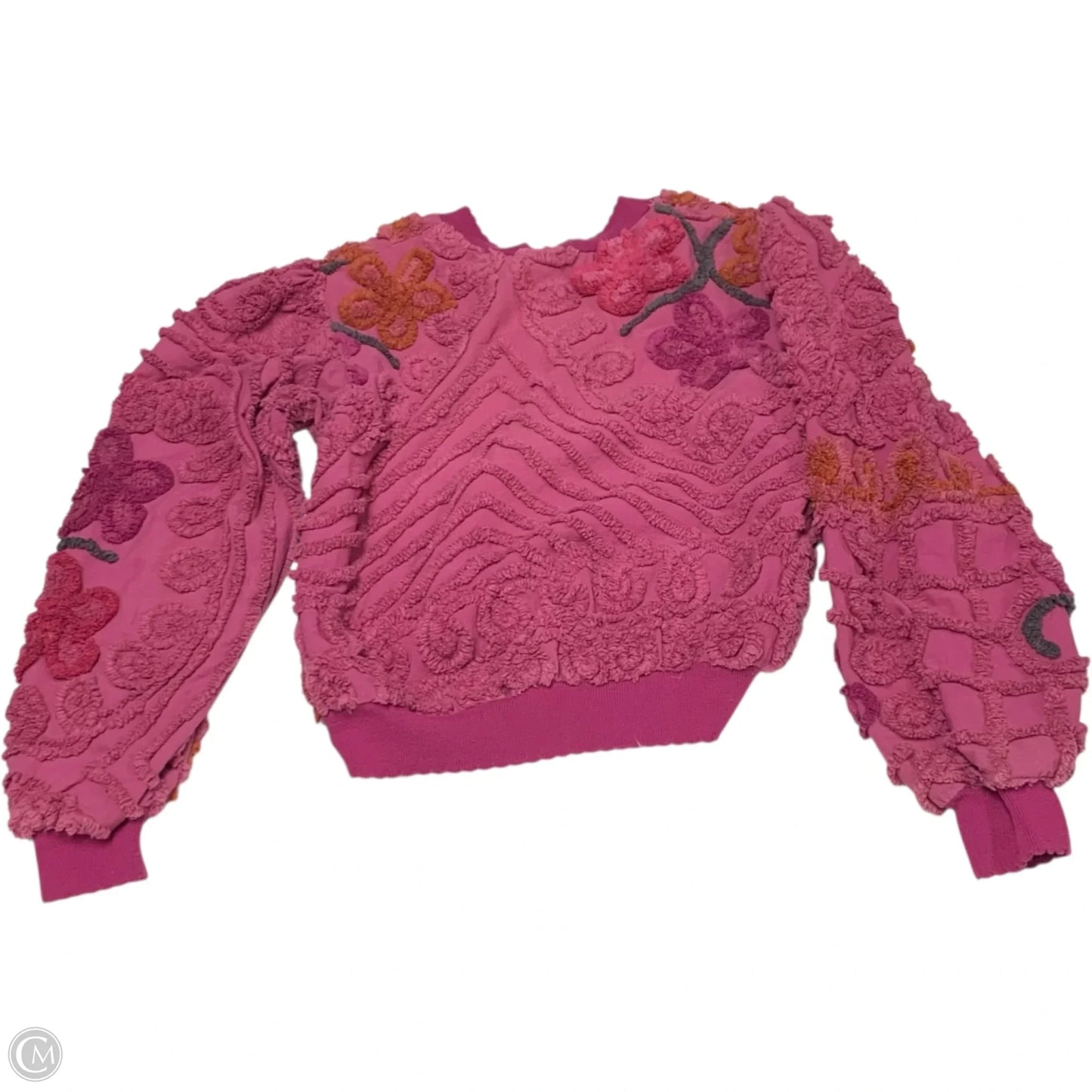Sweater Designer By Neiman Marcus In Pink, Size: M