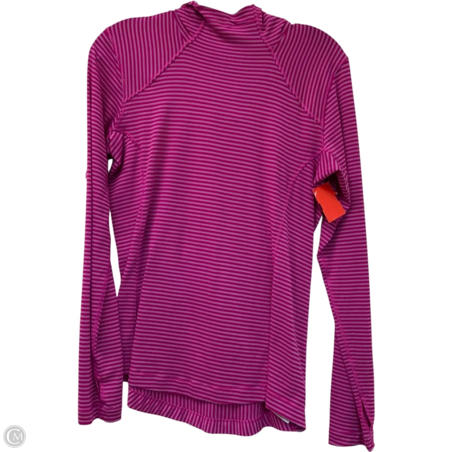 Athletic Top Long Sleeve Hoodie By Columbia In Pink & Purple, Size: S