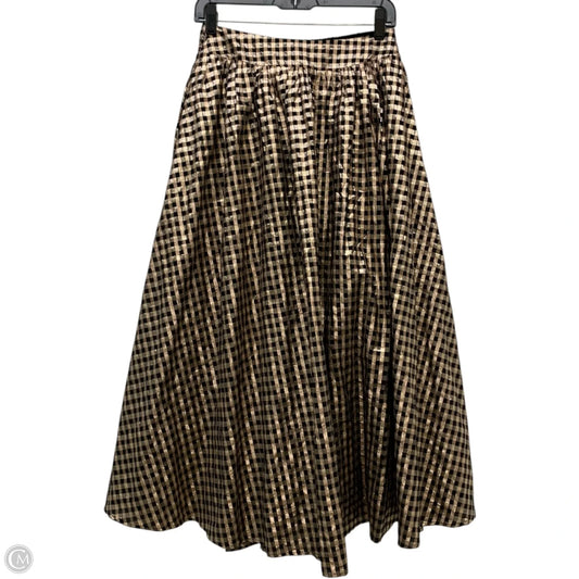 Skirt Maxi By Maeve In Rose Gold, Size: Xs