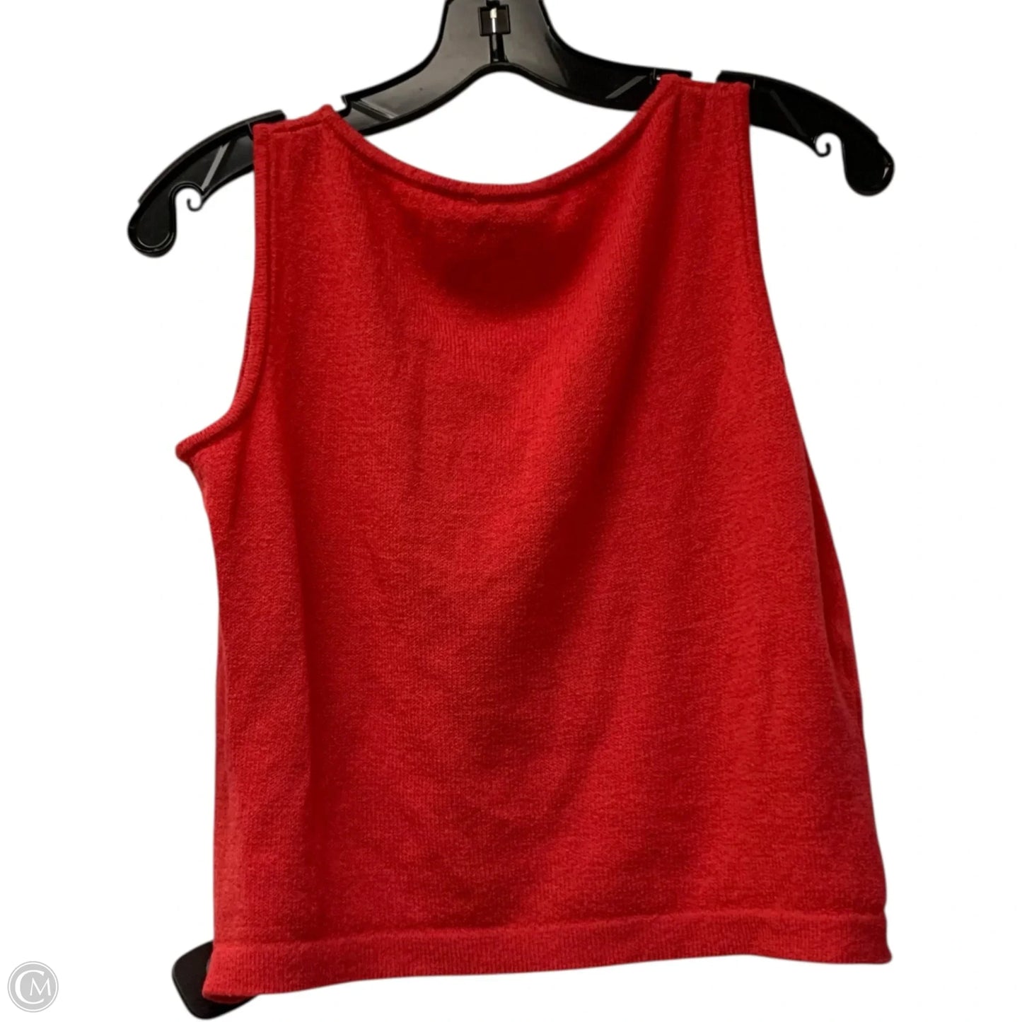 Top Sleeveless Designer By St. John In Pink, Size: S