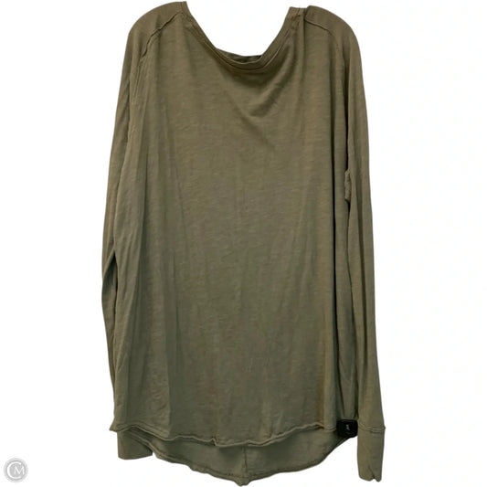 Tunic Long Sleeve By We The Free In Green, Size: L