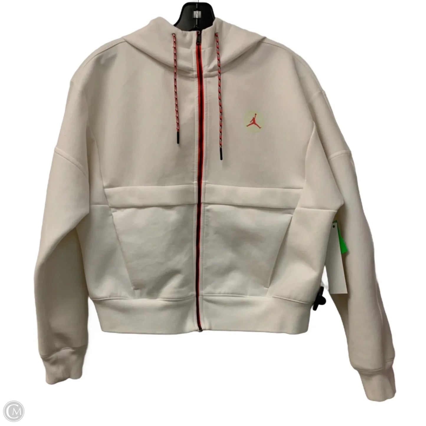 Jacket Luxury Designer By Jordan In White, Size: Xs