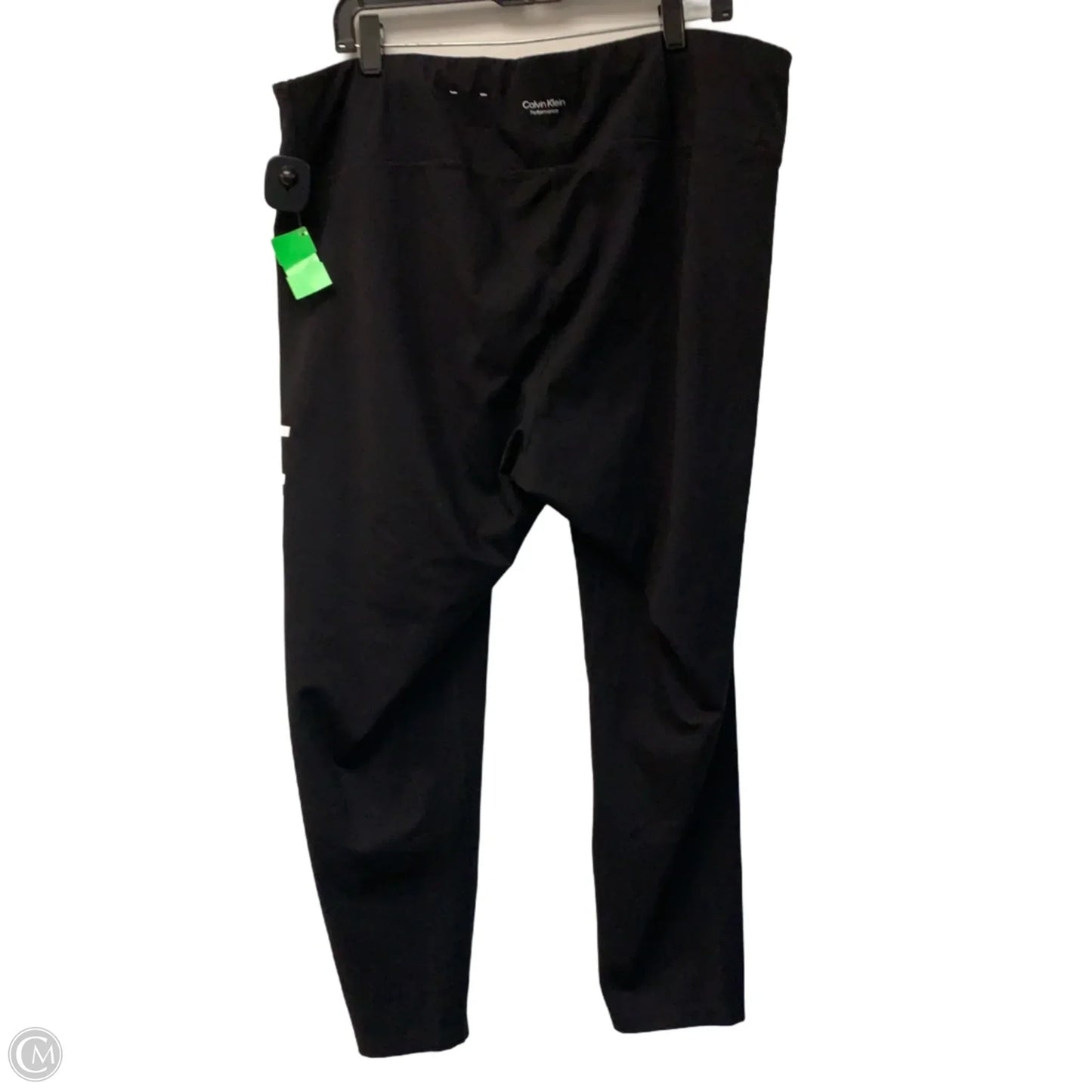 Athletic Leggings By Calvin Klein Performance In Black, Size: 3x