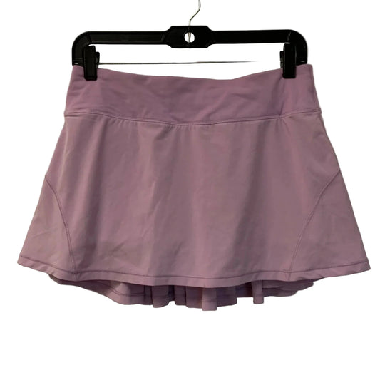 Athletic Skort By Lululemon In Purple, Size: S