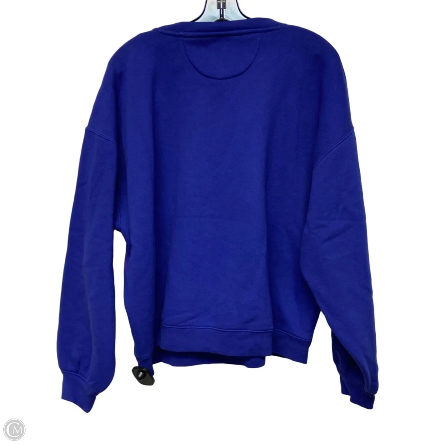 Sweatshirt Crewneck By J. Crew In Blue, Size: Xl