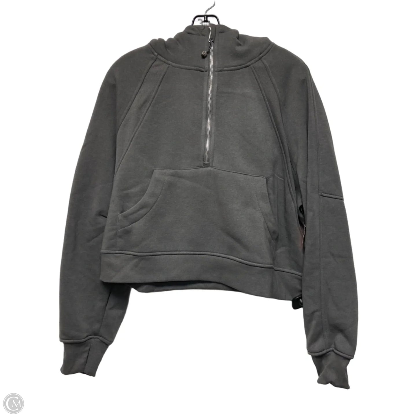 Sweatshirt Hoodie By Better Together In Grey, Size: L