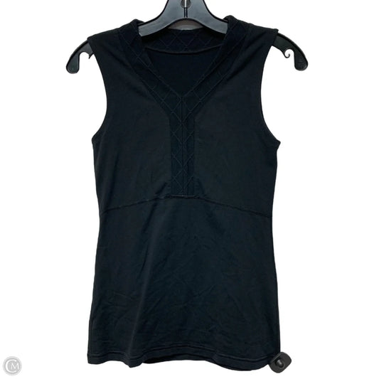Athletic Tank Top By Lululemon In Black, Size: S